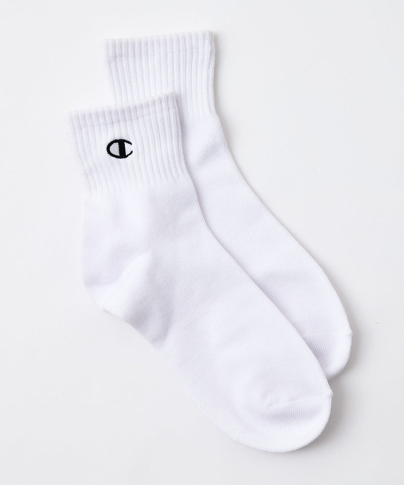 【HANES/ヘインズ】キッズ BEEFY クォーターレングス ソックス 2足組 CBSCB202