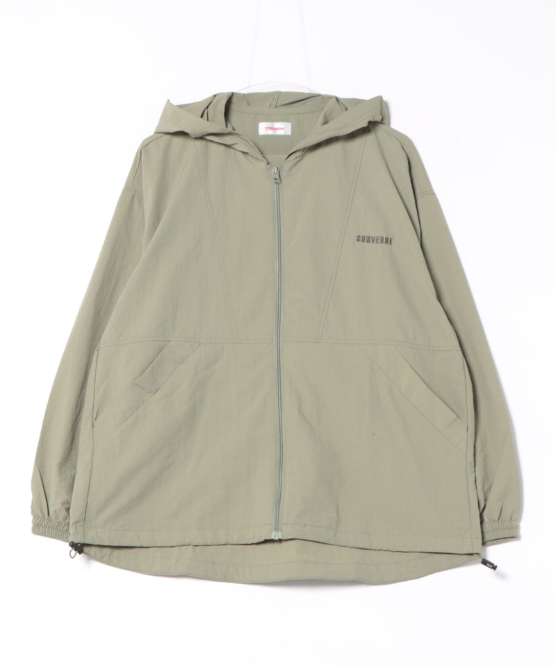 【CONVERSE/コンバース】ナイロンワッシャー ルーズ マウンテンパーカー
