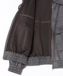 【C-FORT POINT/フォートポイント】スウェードポンチ フライトジャケット