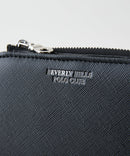【BEVERLY HILLS POLO CLUB/ビバリーヒルズポロクラブ 】二つ折りＺＩＰウォレット