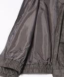 【fort point/フォートポイント】ムラ染め フェイクレザー オーバーサイズ ブルゾン