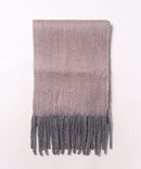 【FORTPOINT/フォートポイント】フリンジ使いマフラー