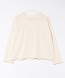 【C-FORT POINT/フォートポイント】ウォッシャブル ニット プルオーバー