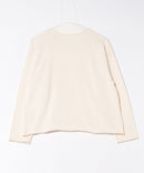 【C-FORT POINT/フォートポイント】ウォッシャブル ニット プルオーバー