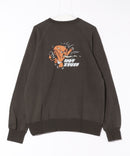 【DISCUS×HOT STUFF×Casper】キャラクタープリントスウェットトレーナー メンズ レディース ユニセックス