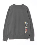 【DISCUS×THE POWERPUFF GIRLS】キャラクタープリントスウェットトレーナー メンズ レディース ユニセックス