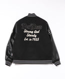 【BEN DAVIS/ベンデイビス】フェイクメルトンスタジャン アワードジャケット 中綿 防寒