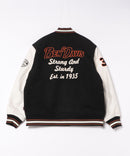 【BEN DAVIS/ベンデイビス】フェイクメルトンスタジャン アワードジャケット 中綿 防寒