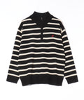 【BEVERLY HILLS POLO CLUB/ビバリーヒルズポロクラブ】ハーフジップニット