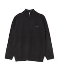 【BEVERLY HILLS POLO CLUB/ビバリーヒルズポロクラブ】ハーフジップニット
