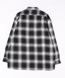 【DICKIES/ディッキーズ】ピーチ起毛 ツイルワークシャツ チェック オーバーサイズ