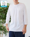 【ZERO STAIN/ゼロステイン】汗染みの目立ちにくいTシャツ ZEROSTAIN フットボール切り替え 7分袖 オーバーサイズ Tシャツ 防汚 UVカット ❘ジーンズメイト公式オンラインショップ