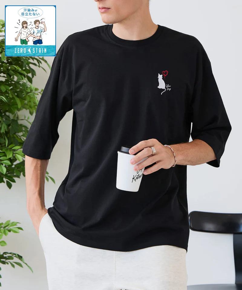 ZERO STAIN/ゼロステイン】汗染みの目立ちにくいTシャツ ZEROSTAIN