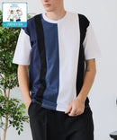 【ZERO STAIN/ゼロステイン】汗染みの目立ちにくいTシャツ ZEROSTAIN 切り替えデザインTシャツ 防汚 UVカット ❘ジーンズメイト公式オンラインショップ