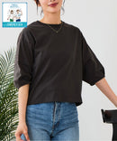 【汗染みの目立ちにくいTシャツ ZEROSTAIN/ゼロステイン】バルーン袖Tシャツ レディース 撥水・汗染み防止 多機能Tシャツ zo ❘ジーンズメイト公式オンラインショップ