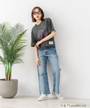 【DISCUS/ディスカス】【選べる丈感・STARWARS】DISCUS×スターウォーズ コラボTシャツ クロップド短丈・BIGシルエット