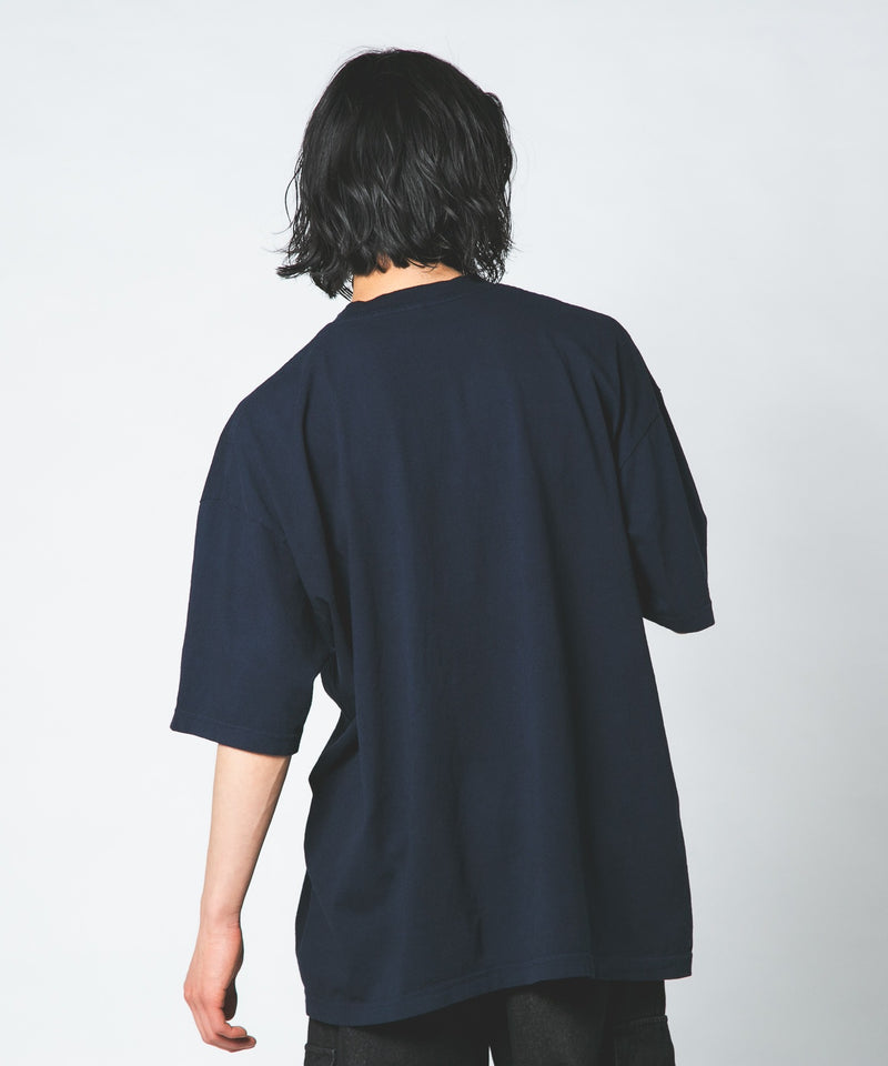 【LOS ANGELES APPAREL/ロサンゼルスアパレル】ロスアパ 1809GD 6.5oz ガーメントダイ ポケットTシャツ半袖 MADE IN USA