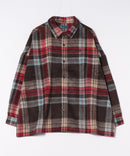 【BEVERLY HILLS POLO CLUB/ビバリーヒルズポロクラブ】シャギーチェックジャケット