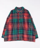 【BEVERLY HILLS POLO CLUB/ビバリーヒルズポロクラブ】シャギーチェックジャケット