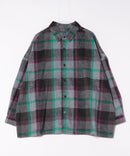 【BEVERLY HILLS POLO CLUB/ビバリーヒルズポロクラブ】シャギーチェックジャケット