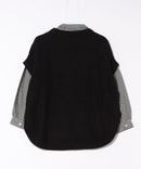 【C-FORT POINT/フォートポイント】ニットベスト＋ブラウスアンサンブル2