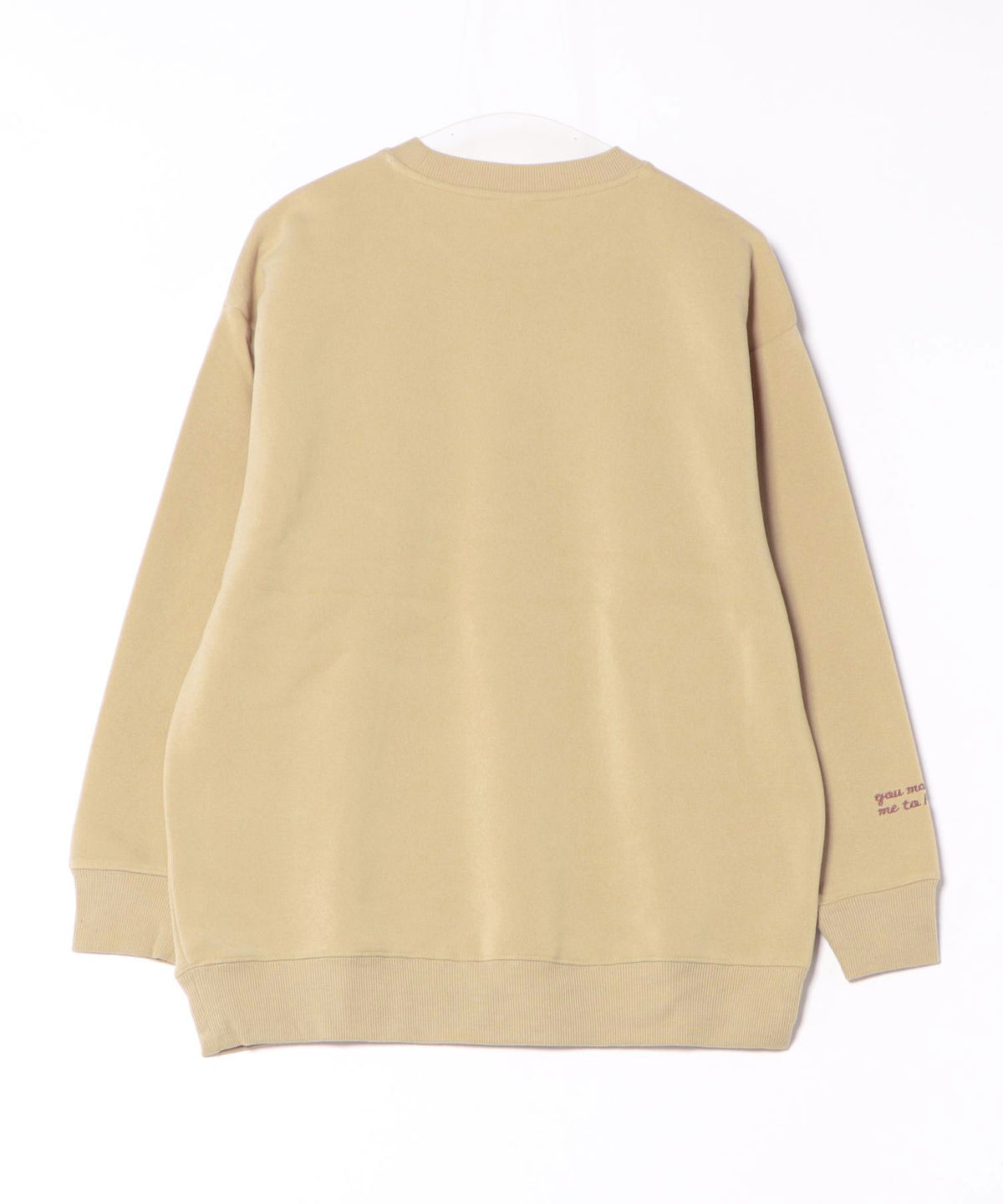 TOM AND JERRY/トムとジェリー】刺繍 オーバーサイズ スウェットトレーナー