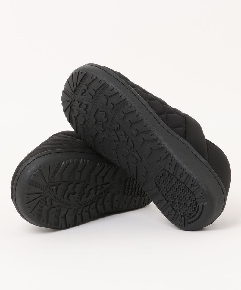 【MEI/メイ】キルティング モックシューズ スリッポン 防寒サンダル 今だけオリジナルノベルティ付属♪