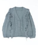 【C-FORT POINT/フォートポイント】フリンジニットカーディガン1