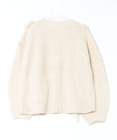 【C-FORT POINT/フォートポイント】フリンジニットカーディガン1