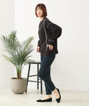 【C-FORT POINT/フォートポイント】配色ブランケットステッチプルオーバー