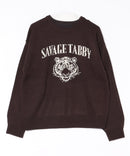 【C-FORT POINT/フォートポイント】トラ柄 ジャガードニット