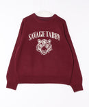 【C-FORT POINT/フォートポイント】トラ柄 ジャガードニット