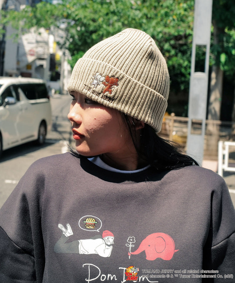 【TOM&JERRY/トムとジェリー】TOM&JERRY 別注 ニットキャップ