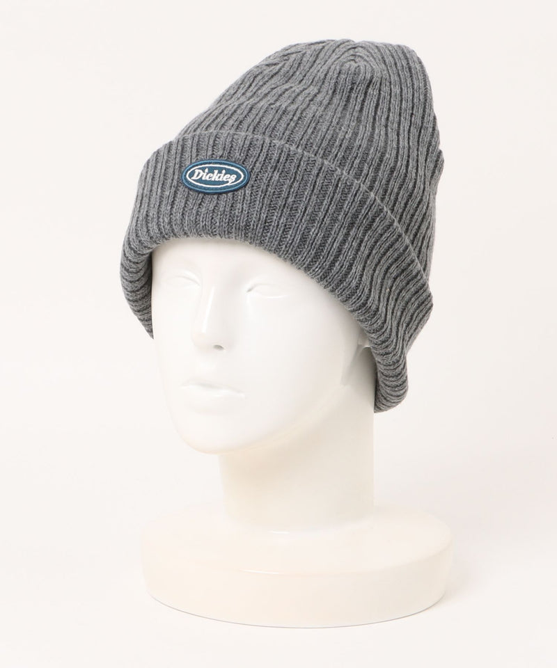 【DICKIES/ディッキーズ】刺繍ロゴワッペンニットキャップ