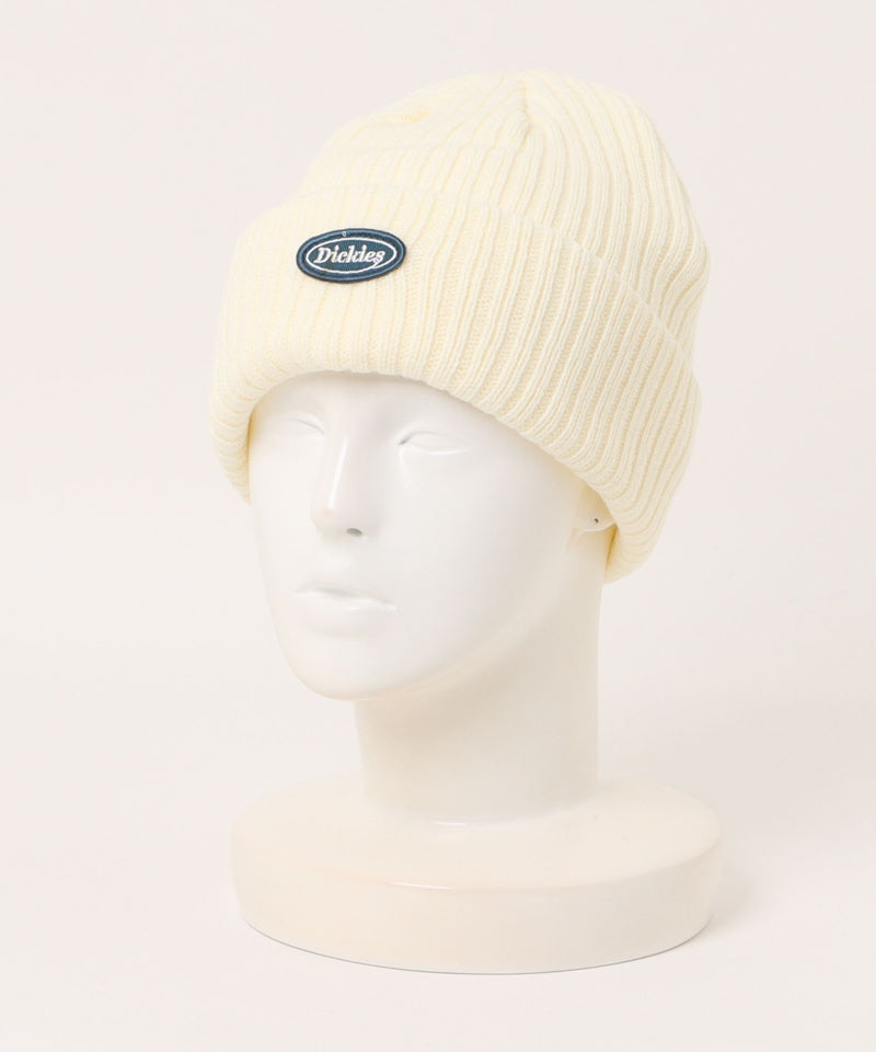 【DICKIES/ディッキーズ】刺繍ロゴワッペンニットキャップ