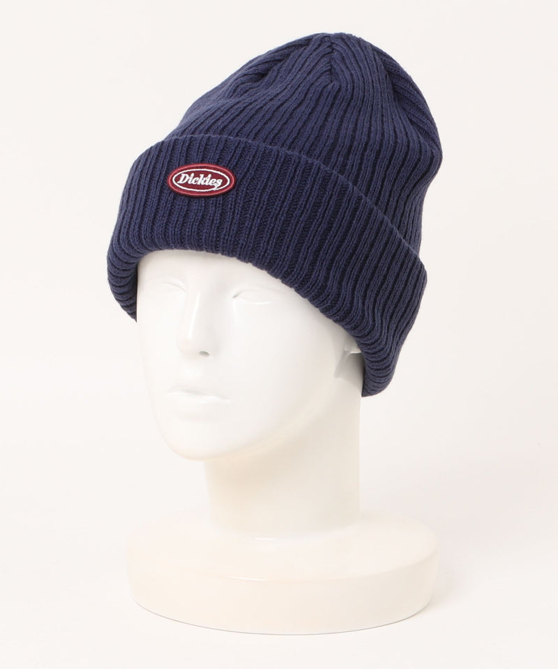 【DICKIES/ディッキーズ】刺繍ロゴワッペンニットキャップ