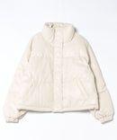 【C-FORT POINT/フォートポイント】フェイクレザー 中綿ブルゾン