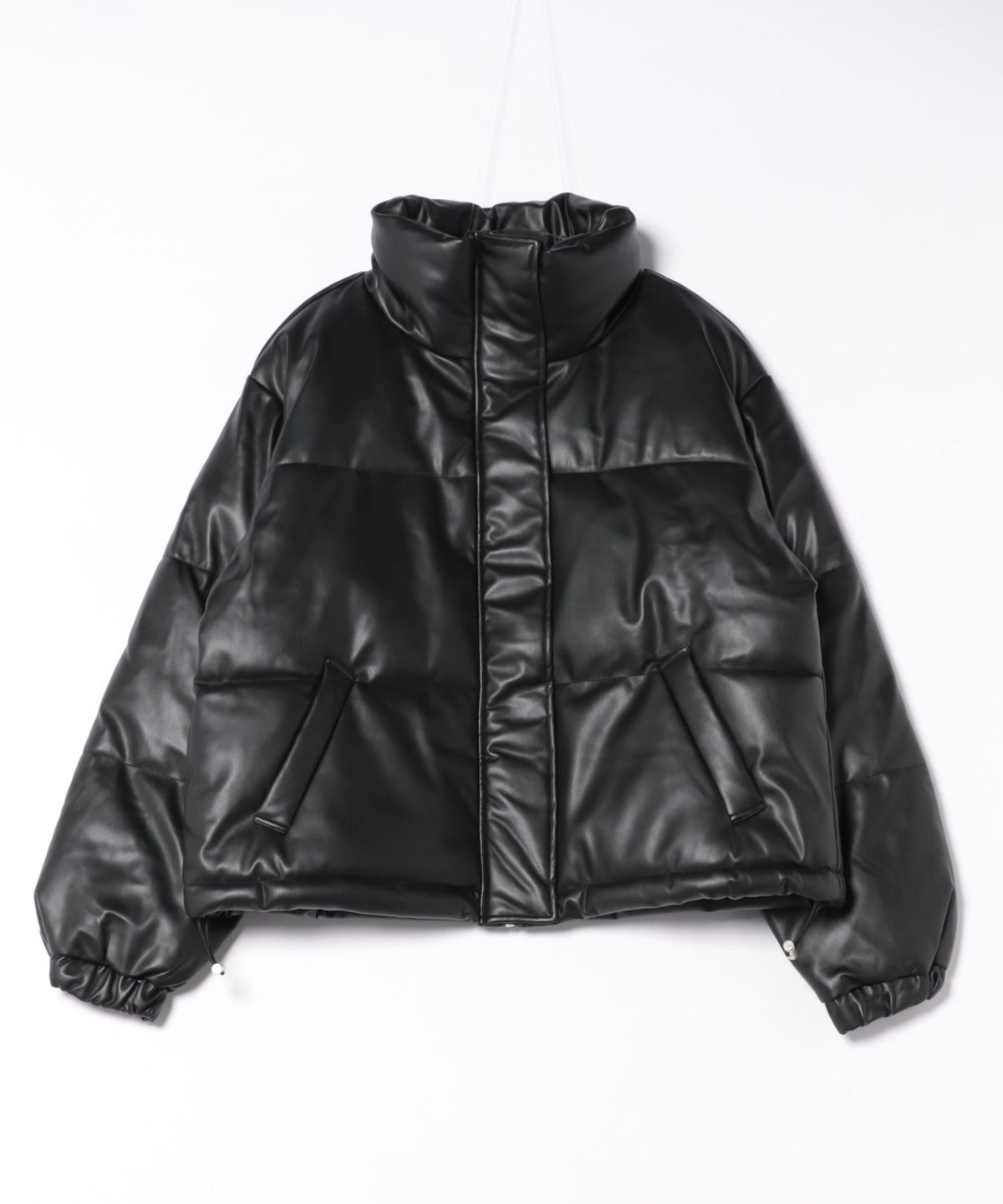 C-FORT POINT/フォートポイント】フェイクレザー 中綿ブルゾン