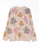 【TOM&JERRY/トムとジェリー】ジャガードニット