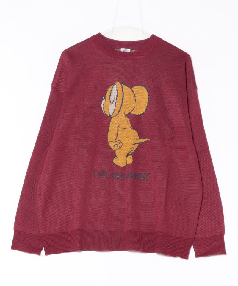 【TOM&JERRY/トムとジェリー】ジャガードニット