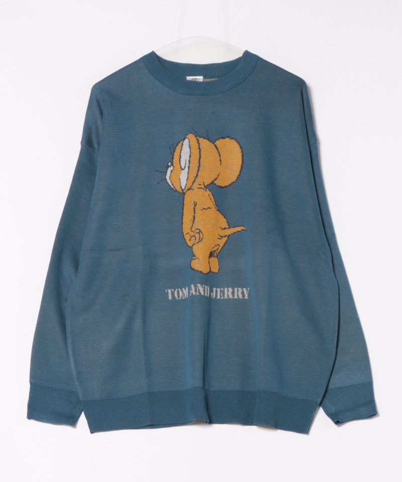 【TOM&JERRY/トムとジェリー】ジャガードニット