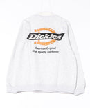 【DICKIES/ディッキーズ】裏起毛 バック刺繍 スウェットトレーナー