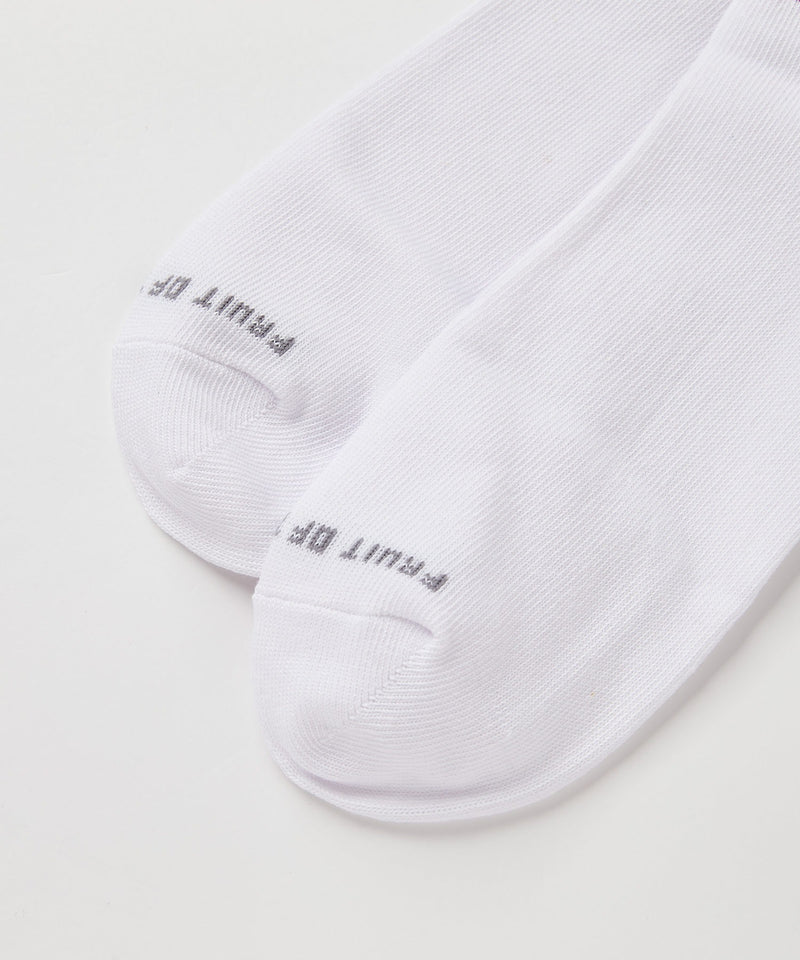 【FRUIT OF THE LOOM/フルーツ オブ ザ ルーム】10足セット バリューソックス お買い得