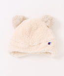 【CHAMPION/チャンピオン】キッズ 耳付き ボア ニットキャップ