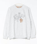 【TOM＆JERRY/トムとジェリー】プリント 裏シャギー スウェットトレーナー