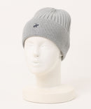 【BEVERLY HILLS POLO CLUB/ビバリーヒルズポロクラブ】ワンポイントロゴ 刺繍 ニットキャップ