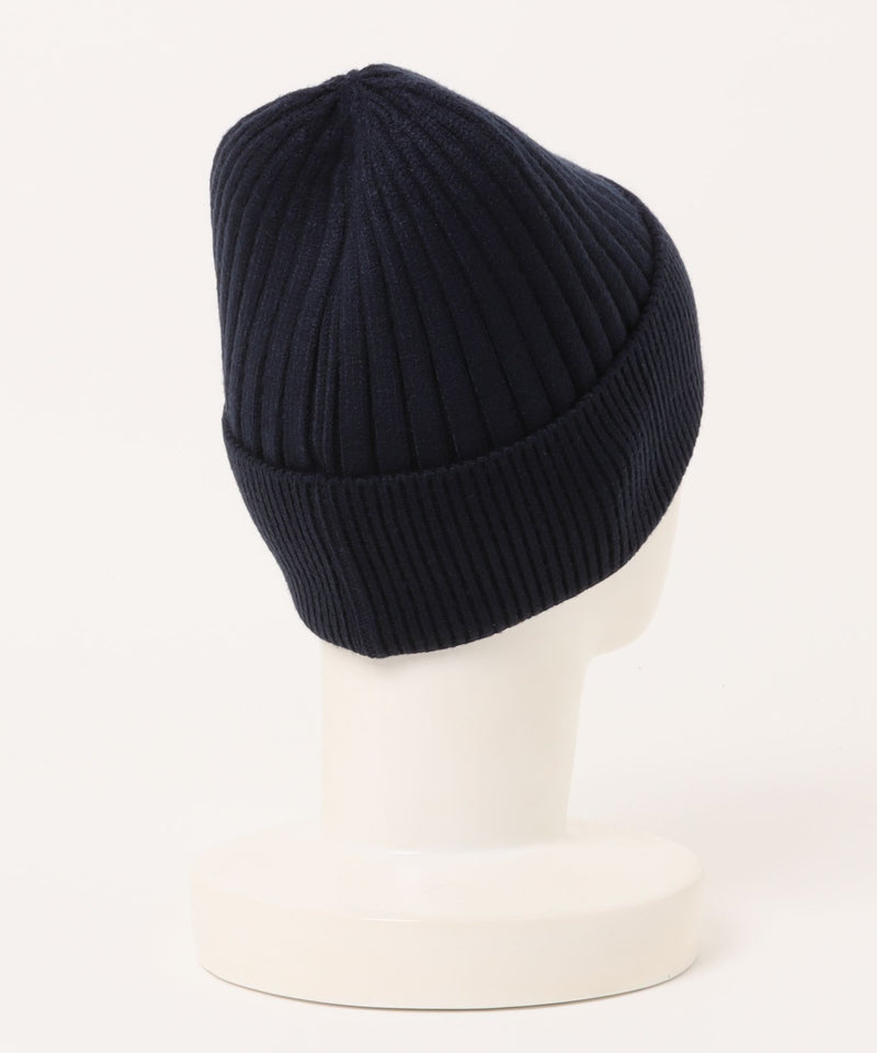 【BEVERLY HILLS POLO CLUB/ビバリーヒルズポロクラブ】ワンポイントロゴ 刺繍 ニットキャップ