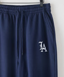 【SAVIER：サビアー】LAロゴ刺繍 スウェットパンツ【セットアップ可能】