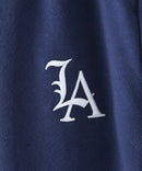 【SAVIER：サビアー】LAロゴ刺繍 スウェットパンツ【セットアップ可能】