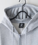 【BRKNHOME/ブロークンホーム】バックプリント フルジップ スウェットパーカー